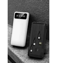 Powerbank 20.000 Mah LCD Ekran USB Lightning Type-C Uyumlu İOS ve Android