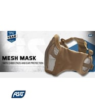 ASG Kulak Ağız Korumalı Airsoft Maske TAN Çöl rengi - 19234