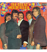 The Great Moody Blues Double LP Plak (Karışık)