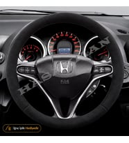 Honda Civic FB7 Dikme Direksiyon Kılıfı Alcantara Süet Monza Black Elegance-Executive 2012-2014