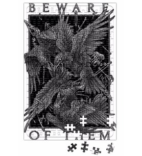 Beware Of Them The Crow Puzzle 240 Parça Yapboz