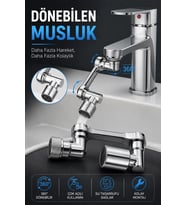 Dönebilen Musluk Özel Su Akış Tasarımı
