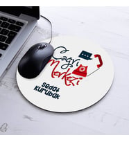 İsimli Çağrı Merkezi Temalı Yuvarlak Mousepad