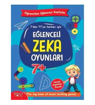 Eğlenceli Zeka Oyunları - Mavi Kitap -Öğrenirken Eğlenceyi Keşfedin