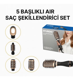 5 Başlıklı Air Saç Şekillendirici Set