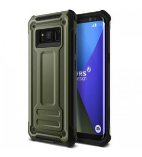 VRS Galaxy S8 Plus ile Uyumlu Terra Guard Kılıf Military Green