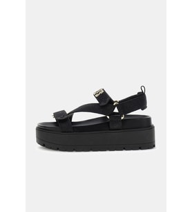 Guess Fetta Kadın Siyah Sandalet FLJFTTFAL03-BLACK