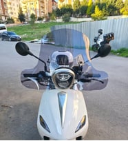 MOTOCAM Rks Neon 125 Ön Cam 2023-2026 Model 45cm Füme Renkli 4mm Elcikli APARATSIZ