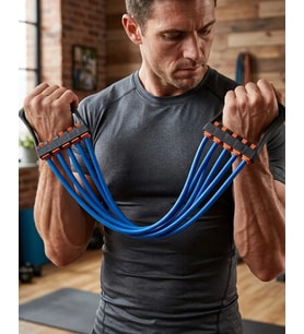 Fitness Direnç Lastiği Evde Spor İçin Çok Amaçlı Egzersiz Bandı
