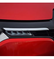 Renault Clio Ön Panjur - Krom (2 Parça)  2012-2019 Arası, HB/SW
