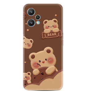 Realme 9 Pro Kılıf Boutique Baskılı Resimli Bears Pcode -032