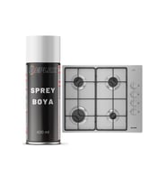 İnox Ankastre Ocak Sprey Boya 400 Ml.