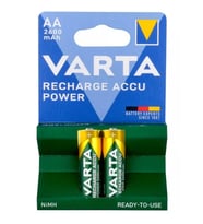 Varta NI-MH 1.2 Volt 2600 Mah R2U AA Şarjlı 2 li Kalem Pil Şarj Edilebilir Pil