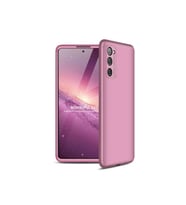 Samsung Galaxy S20 FE Uyumlu Kılıf Zore Ays Kapak (Rose Gold Altın)