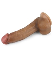 Nature Cock Serisi Özel Double Layer 20 Cm Realistik Yapay Penis