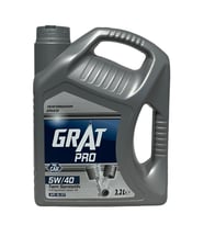 Grat Pro 5W-40 Tam Sentetik Motor Yağı 3.2 Litre (Acı Kahve)