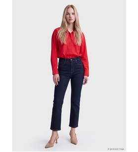LCW Jeans İndigo Flare Fit Kadın Jean Pantolon