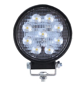Off Road Gündüz Farı 9 Led Yuvarlak Çalışma Lambası 27 Watt