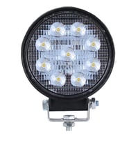 Off Road Gündüz Farı 9 Led Yuvarlak Çalışma Lambası 27 Watt