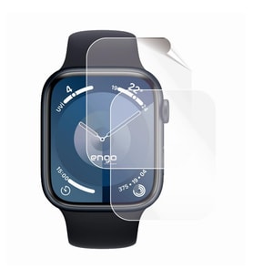 Apple Watch 9 45mm Ekran Koruyucu Şeffaf TPU Film 2 Adet
