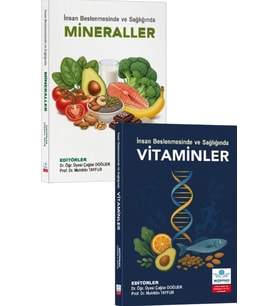 İnsan Beslenmesinde ve Sağlığında Vitaminler ve Mineraller Seti