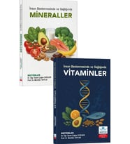 İnsan Beslenmesinde ve Sağlığında Vitaminler ve Mineraller Seti