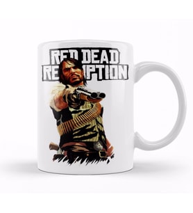 Red  Dead Redemption Kupa Bardak Porselen