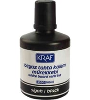 Beyaz Tahta Kalemi Mürekkebi 100 ml Siyah