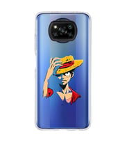 Poco X3 PRO / X3 NFC Uyumlu One Piece Luffy Tasarımlı Şeffaf Telefon Kılıfı