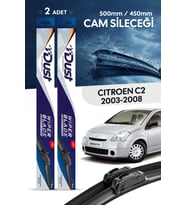 Citroen C2 Silecek Takımı 2003-2008 Uyumlu 500MM/450MM