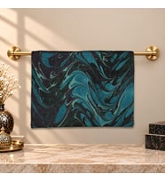 e38 EL İŞÇİLİĞİ KADIN RENKLİ EBRU ŞAL 175*70 cm -6731
