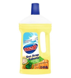 Nazar Beyaz Sabun Kokulu Sivi Arap Sabunu 1 Lİtre
