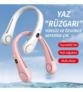 Yenilikçi Taşınabilir Boyun Fanı: R-8 Yazın Serinliğini Boynunuzda Taşıyın!