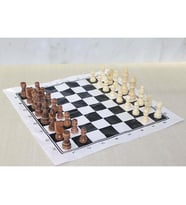 Ahşap Satranç Taşı 8 Cm