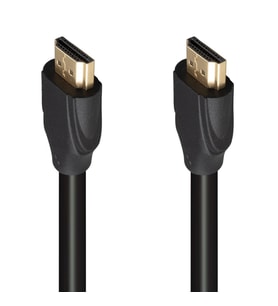 Fully G-507AS 1.5 Metre Düz Siyah Gold Uçlu HDMI Kablo