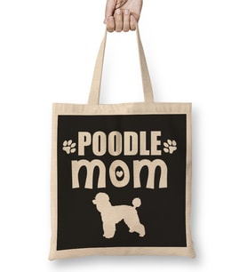 Poodle Mom 010 Bez Çanta Uzun Saplı