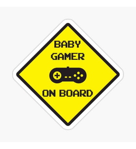 Arabada bebek var Baby On Board Sticker Etiket 19CM md18
