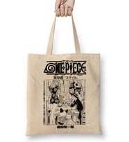 One Piece Monkey D Luffy Roronoa Zoro Bez Çanta Uzun Saplı