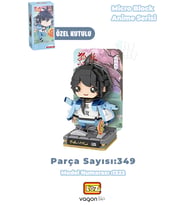 Loz Micro Anime Serisi 1322 Modeli 349 Parça Dekoratif Oyuncak Yapım Seti Yapı Blok FFLZ-1322