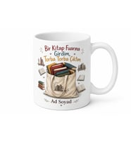 Kitap Fuarı Ganimetleri Torba Torba Kitap Kitaplık Kupa Bardak Hediye