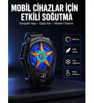 Evrensel Uyumlu Type-C Şarjlı Cep Telefonu Radyatörü Yeni Nesil