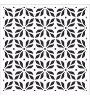 HD152 Home Dekor Stencil 45x45