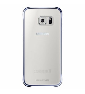 Galaxy S6 ile Uyumlu Clear Cover Siyah EF-QG920BBEGWW