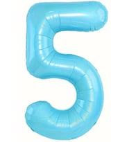 Beysüs Mavi 5 Rakam Folyo Balon 80 cm