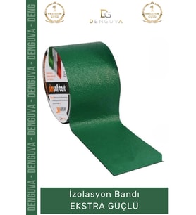 #İzolasyonBandı Çok Amaçlı Yeşil Suya Dayanıklı Montaj Güçlendirme İzolasyon Bandı 48mm x 10m 1 Adet