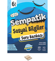 6. Sınıf Sempatik Sosyal Bilgiler Soru Bankası + Telefon Standı