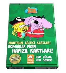 Muhtişim Eğitici Kartlar! - Korsanlar Diyarı Hafıza Kartları!