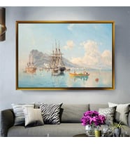Altın Çerçeveli dekoratif tablo a328 (Gold)