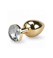 Gold Metal Renkli Taşlı  Plug Tıpa 7cm + Wet 50ml