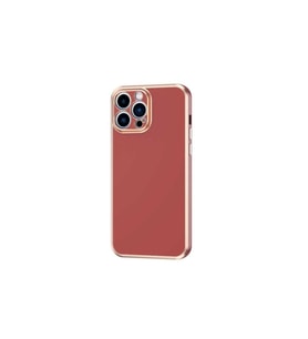 Apple iPhone 12 Pro Max Uyumlu Kılıf Zore Bark Kapak (Kahverengi)